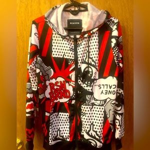 Reason hoodie size S